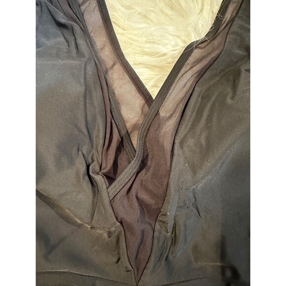 Cupshe one piece black bathing suit NWT large - Picture 11 of 11